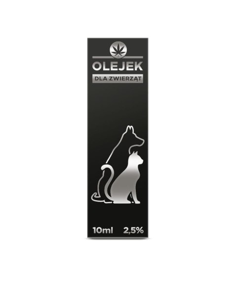 OLEJEK Z KONOPI 2,5% CBD Sativa Poland | Dla zwierząt