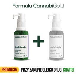 PROMOCJA 1+1 | CANNABIGOLD FORMULA - SPOKÓJ DUCHA - RUMIANEK, MIĘTA, BAZYLIA AZJATYCKA