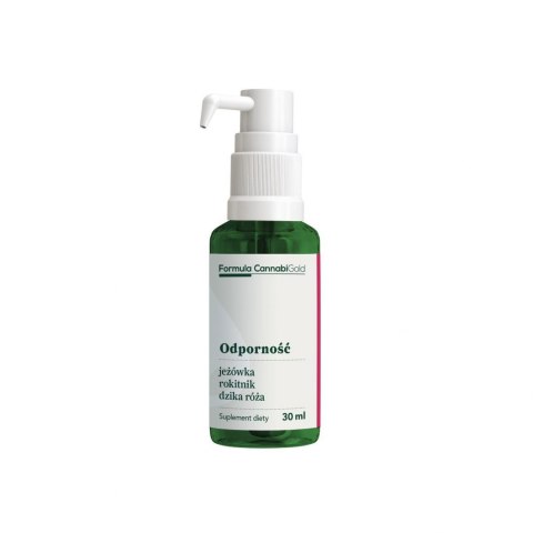 PROMOCJA 1+1 | Olejek Formula CannabiGold ODPORNOŚĆ* JEŻÓWKA, ROKITNIK, DZIKA RÓŻA