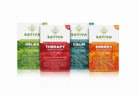 RELAX Amnesia Susz CBD 1 g