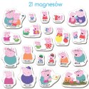 Zestaw Magnesów Świnka Peppa Rodzina