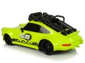 Samochód Sportowy 1:18 Zielone Koło Zapasowe Pilot 27 Mhz