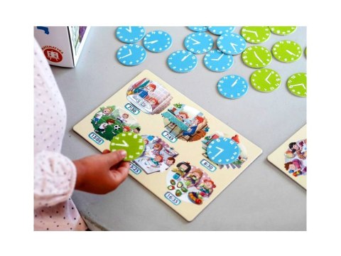 Kapitan Nauka Gra edukacyjna Zegar GR0478