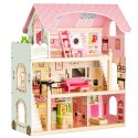 Drewniany domek dla lalek - Rezydencja Bajkowa Ecotoys