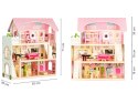 Drewniany domek dla lalek - Rezydencja Bajkowa Ecotoys