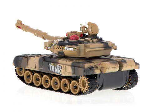 CZOŁG RC BIG WAR TANK 9995 DUŻY 2.4 GHZ PIASKOWY