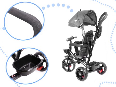 ROWEREK TRÓJKOŁOWY TRIKE FIx LITE SZARY