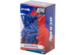 STRZAŁKI KOMPATYBILNE Z WYRZUTNIĄ NERF 7,2CM BOX 200SZT.
