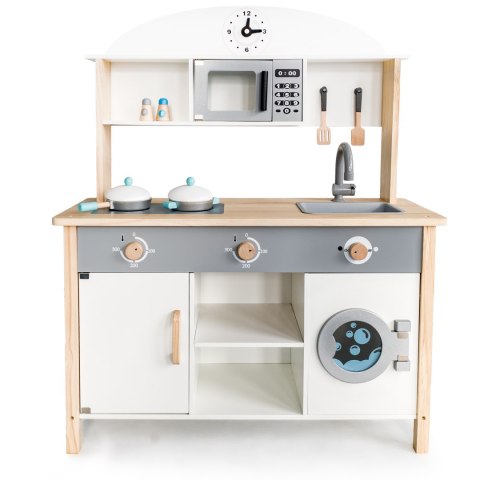 Drewniana kuchnia XXL dla dzieci ECOTOYS