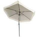 Parasol ogrodowy z korbką skośny składany 300cm