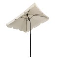 Parasol ogrodowy skośny składany regulacja 200x200