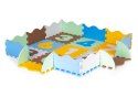 Mata piankowa z pandą kojec puzzle podkład dla dzieci