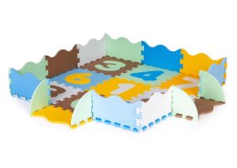 Mata piankowa z pandą kojec puzzle podkład dla dzieci