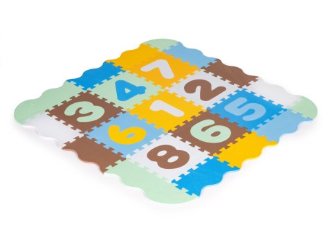 Mata piankowa z pandą kojec puzzle podkład dla dzieci
