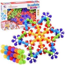 Klocki 72 elementy mini wafle Płatki śniegu ZA1688