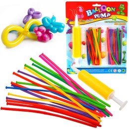 Długie balony do modelowania + pompka Zrób Sam DYI
