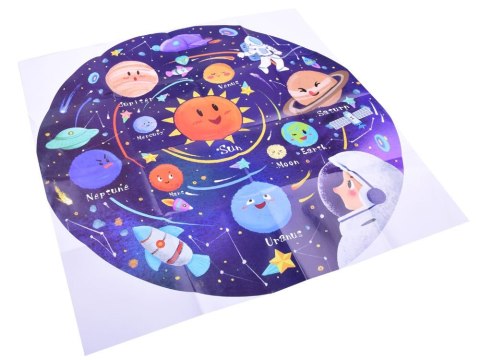 Duże PUZZLE OKRĄGŁE tuba 150el Kosmos
