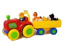 Traktor z Przyczepką, Zwierzętami Baterie Dźwięk