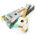 Drewniana gitara dla dzieci klasyczna 6 strun ECOTOYS