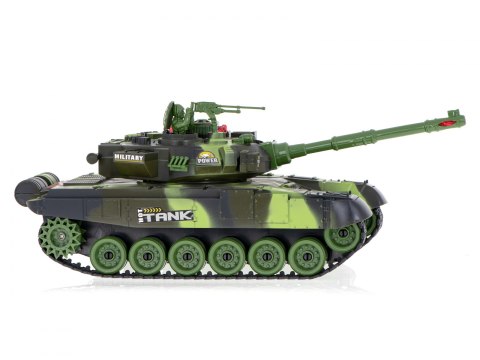 CZOŁG RC WAR TANK 9993 2.4 GHZ KAMUFLAŻ LEŚNY