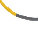 HULA HOP Z MASAŻEREM ODCHUDZAJĄCY ŻÓŁTO-SZARY 85CM