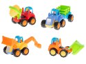 POJAZDY TRAKTOR AUTKO KOPARKA WYWROTKA 4SZT HOLA