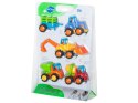 POJAZDY TRAKTOR AUTKO KOPARKA WYWROTKA 4SZT HOLA