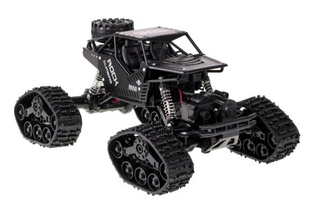 SAMOCHÓD RC ROCK CRAWLER 4x4 LHC012 AUTO 2W1 CZARNY