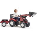 FALK Traktor na Pedały Valtra S4 z Łyżką i Przyczepą 3-7 lat