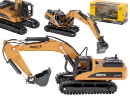 KOPARKA ŁADOWARKA Z ŁYŻKĄ NA GĄSIENICACH MODEL Z METALU DIE-CAST H-TOYS 1710 1:50