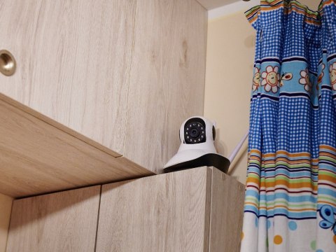 NIANIA ELEKTRONICZNA KAMERA WIFI OBROTOWA IP