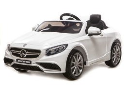 AUTO NA AKUMULATOR MERCEDES S63 AMG BIAŁY