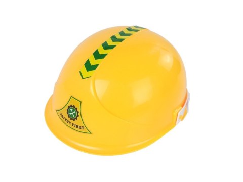 DUŻA KOPARKA JEŹDZIK KOPARKA BUDOWA KASK ZIELONA