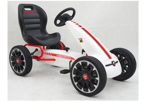 GOKART ABARTH BIAŁY