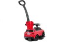 JEŹDZIK MERCEDES Z PCHACZEM 3288 CZERWONY