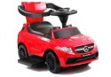 JEŹDZIK MERCEDES Z PCHACZEM 3288 CZERWONY