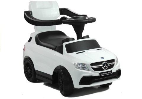 JEŹDZIK MERCEDES Z PCHACZEM BIAŁY 3288