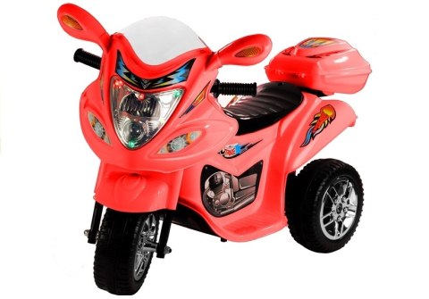 MOTOR NA AKUMULATOR TRZYKOŁOWY CZERWONY BJX-88
