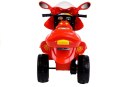 MOTOR NA AKUMULATOR TRZYKOŁOWY CZERWONY BJX-88