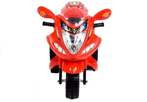 MOTOR NA AKUMULATOR TRZYKOŁOWY CZERWONY BJX-88