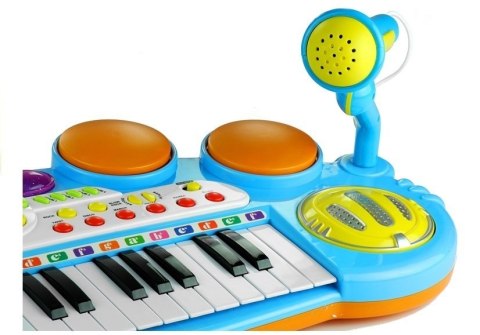 ORGANY PIANINKO KEYBOARD PERKUSJA STOŁEK