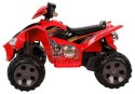 QUAD NA AKUMULATOR DUŻE KOŁA CZERWONY
