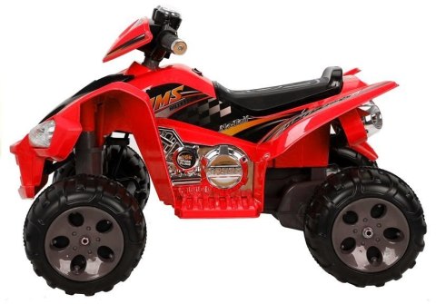 QUAD NA AKUMULATOR DUŻE KOŁA CZERWONY