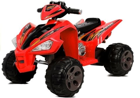 QUAD NA AKUMULATOR DUŻE KOŁA CZERWONY
