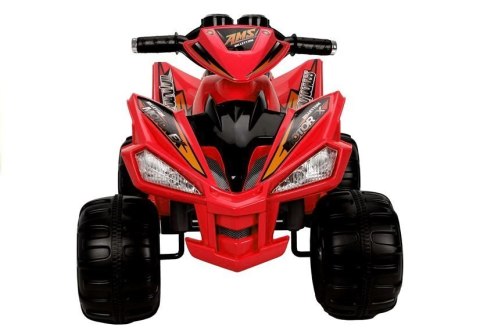 QUAD NA AKUMULATOR DUŻE KOŁA CZERWONY