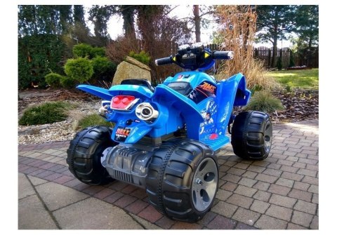 QUAD NA AKUMULATOR DUŻE KOŁA NIEBIESKI