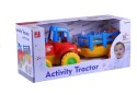 TRAKTOR PRZYCZEPA ZWIERZĄTKA GRA ŚWIECI ODGŁOSY