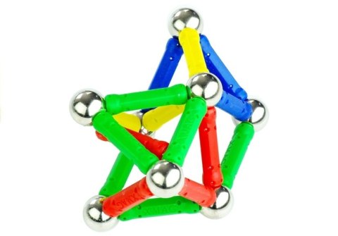 ZESTAW MAGNASTIx KLOCKI MAGNETYCZNE 560 + TABLICA
