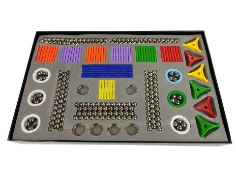 ZESTAW MAGNASTIx KLOCKI MAGNETYCZNE 560 + TABLICA