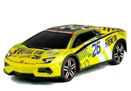 AUTO ZDALNIE STEROWANE SPORTOWE PILOT R/C ŻÓŁTE